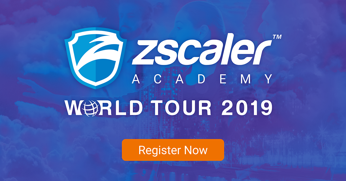Zscaler Academy World tour